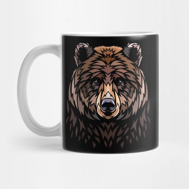 Tribal Bear by albertocubatas